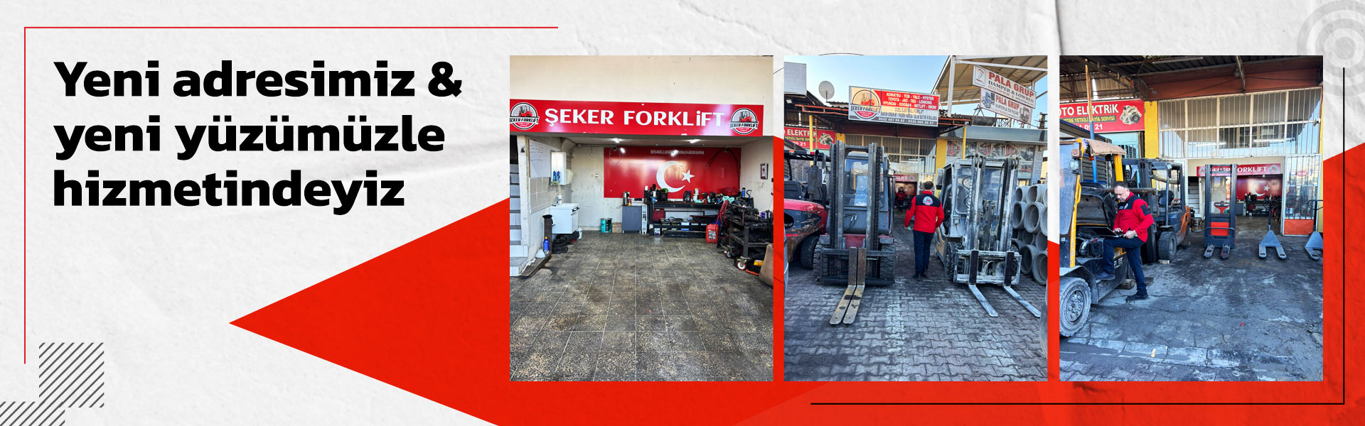 Yeni adresimiz ve yeni yüzümüzle hizmetindeyiz